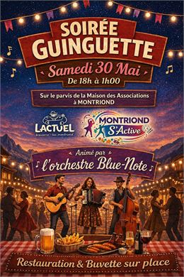 Rendez-vous pour une soirée dansante avec Montriond s'active samedi 30 mai de 18h à 1h! - Montriond 