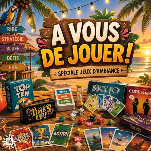 À vous de jouer : spécial jeux d’ambiance - dr