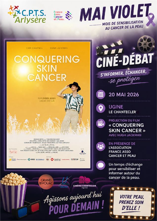 Ciné Rencontre Mai Violet : Conquering Skin Cancer : 