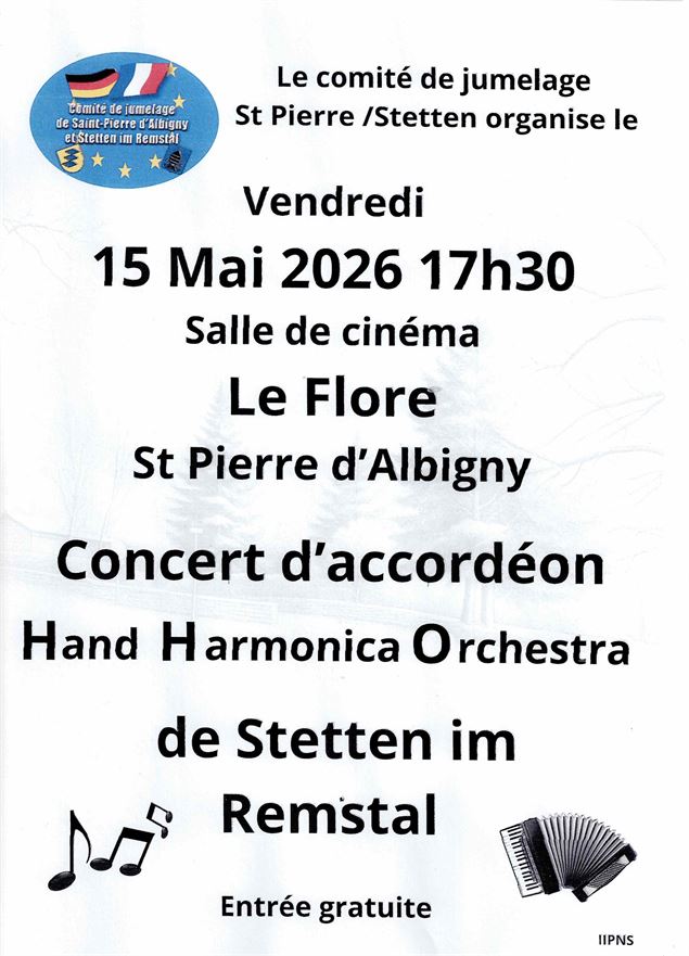 Concert d'accordéon avec le Hand Harmonika Orchester de Stetten