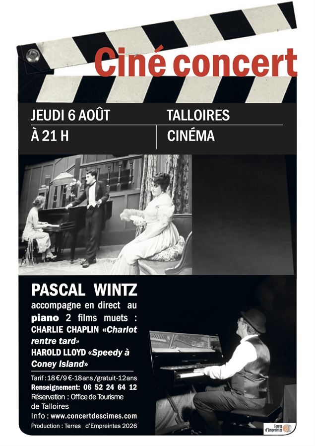 Ciné-concert avec Pascal Wintz_Talloires-Montmin - Terres d'Empreintes