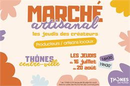 Marché artisanal_Thônes - Office tourisme