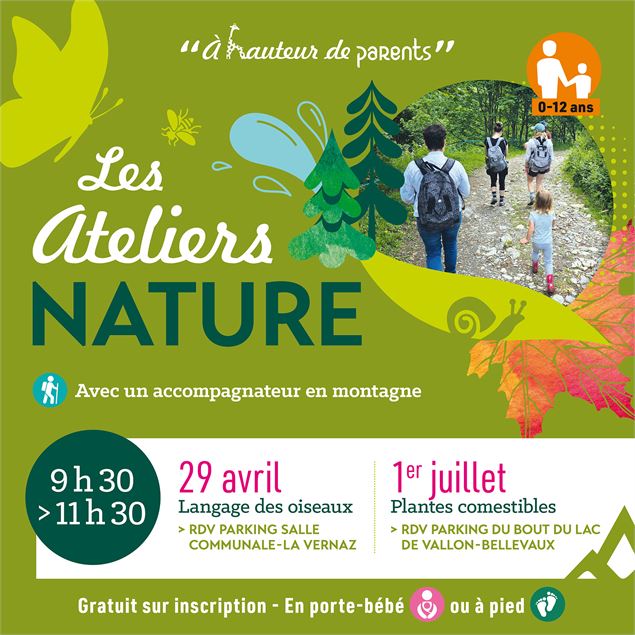 A Hauteur de Parents : Atelier Nature_La Vernaz