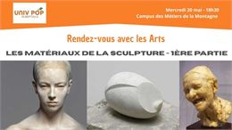 Rendez-vous avec l’Art : Les matériaux de la sculpture - 1ère partie_Albertville