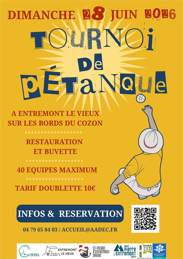 Tournoi de pétanque_Entremont-le-Vieux - AADEC