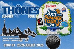 Basket 3x3 : Summer Tour 74_Thônes - Basket Club