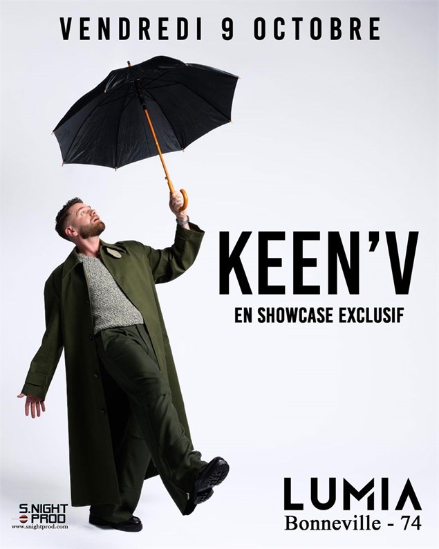 Keen'V en Showcase 
