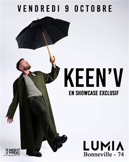 Keen'V en Showcase 