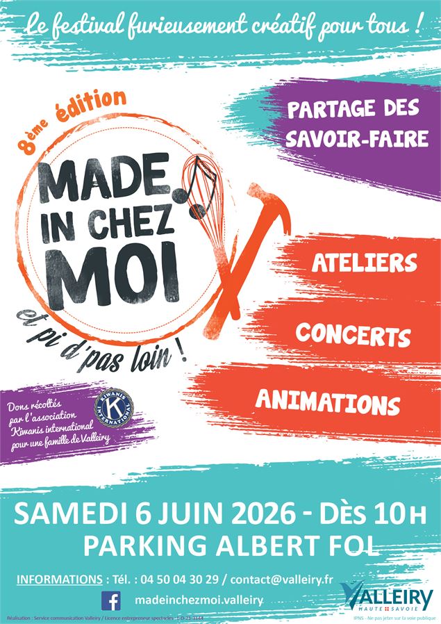 Festival Made in chez moi et pi d'pas loin !_Valleiry - Made in chez moi