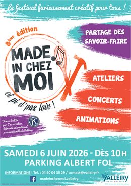 Festival Made in chez moi et pi d'pas loin !_Valleiry - Made in chez moi
