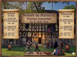 Portes ouvertes & Animations médiévales – Manoir de Malmont - D. Havinga