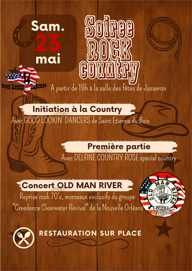 Soirée country - CDF