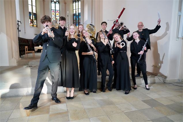Fêtes musicales de Savoie : Ensemble à vent Serenata_Les Belleville