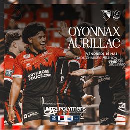 Affiche - Oyonnax Rugby