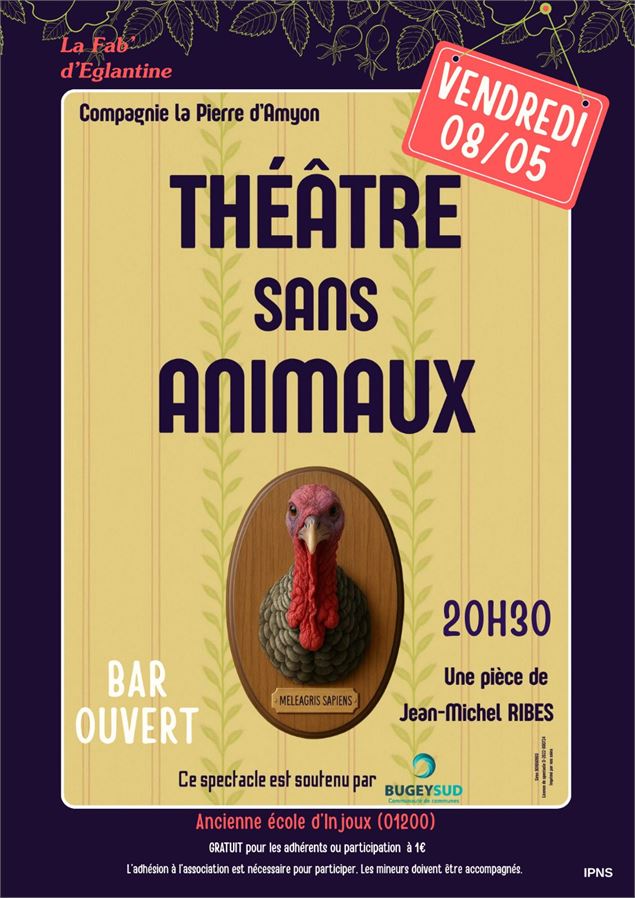 Théâtre sans animaux - La Fab'd'Eglantine