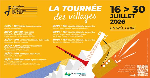 Affiche Tournée des Villages