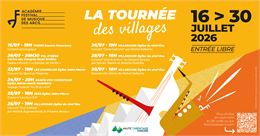 Affiche Tournée des Villages