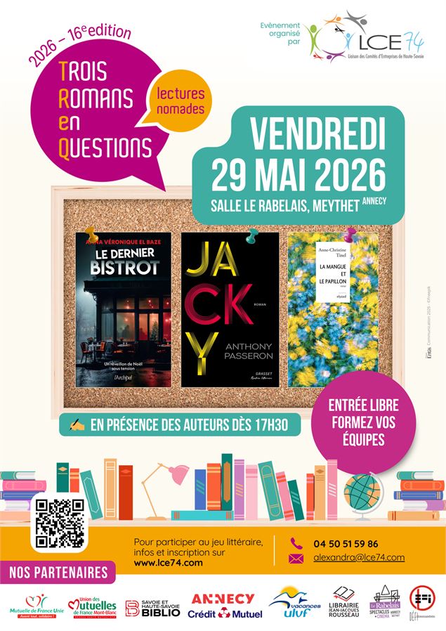 Trois Romans en Questions (TReQ)_Annecy