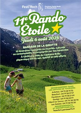 affiche rando étoile 2026