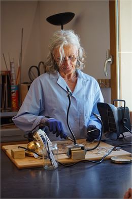 Visite gratuite "Vitrail convivial"_Nances - Agnèle Courtin