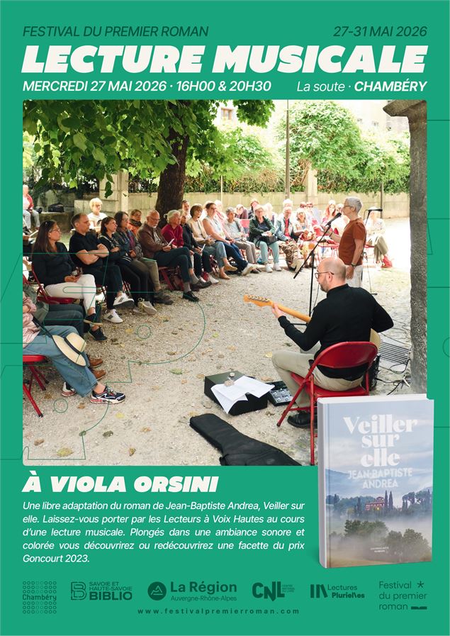 Lecture musicale – À Viola Orsini_Chambéry - © Lectures Plurielles © Thibaud Epeche