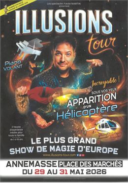 Spectacle de magie : Illusions tour_Annemasse - Illusion Tour