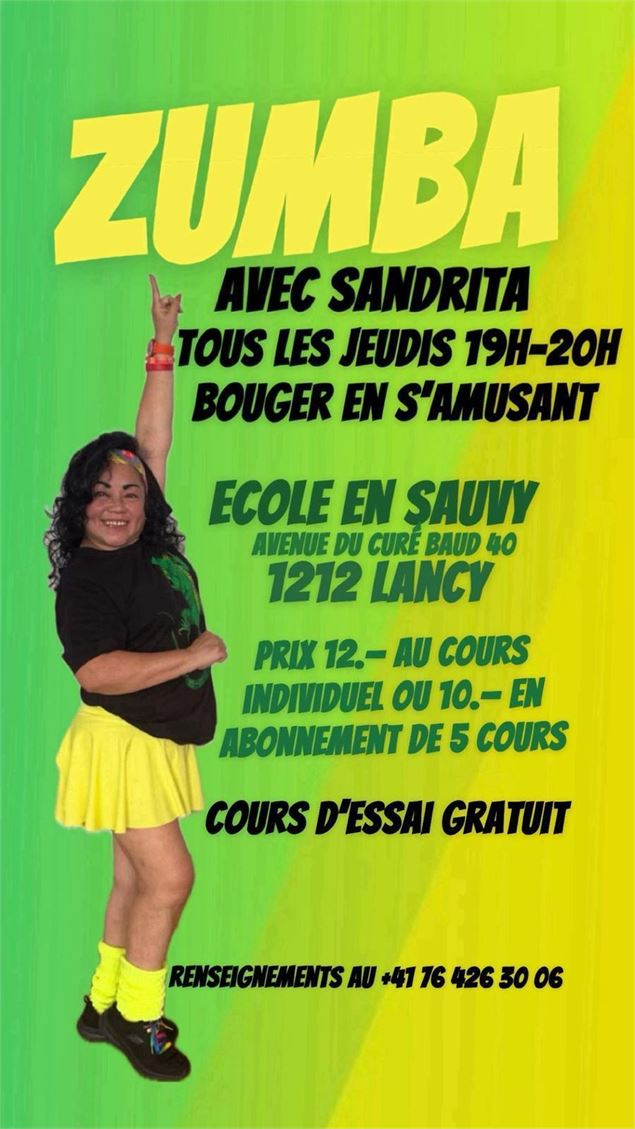 Zumba con Sandrita - Sandra Alejandro Huber