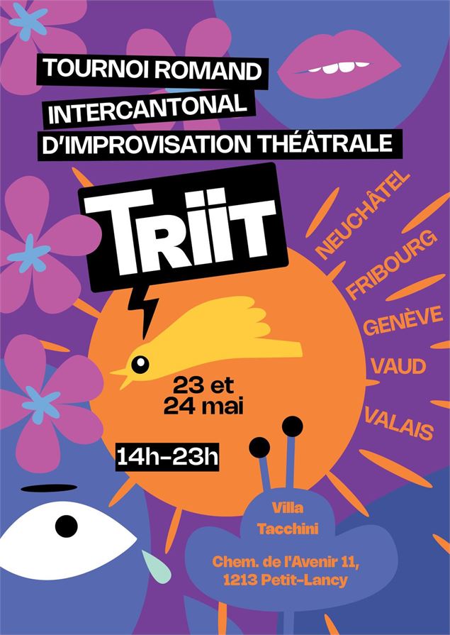 TRIIT - TOURNOI ROMAND INTERCANTONAL D'IMPROVISATION THÉÂTRALE - DF