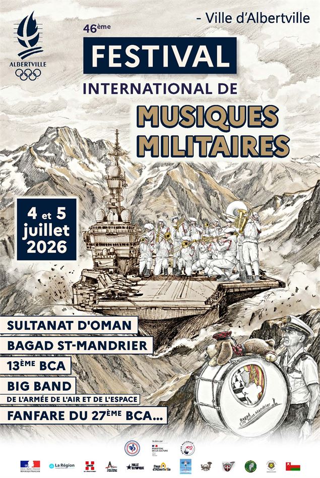 Festival International de Musiques Militaires : Les 400 ans de la Marine Nationale_Albertville