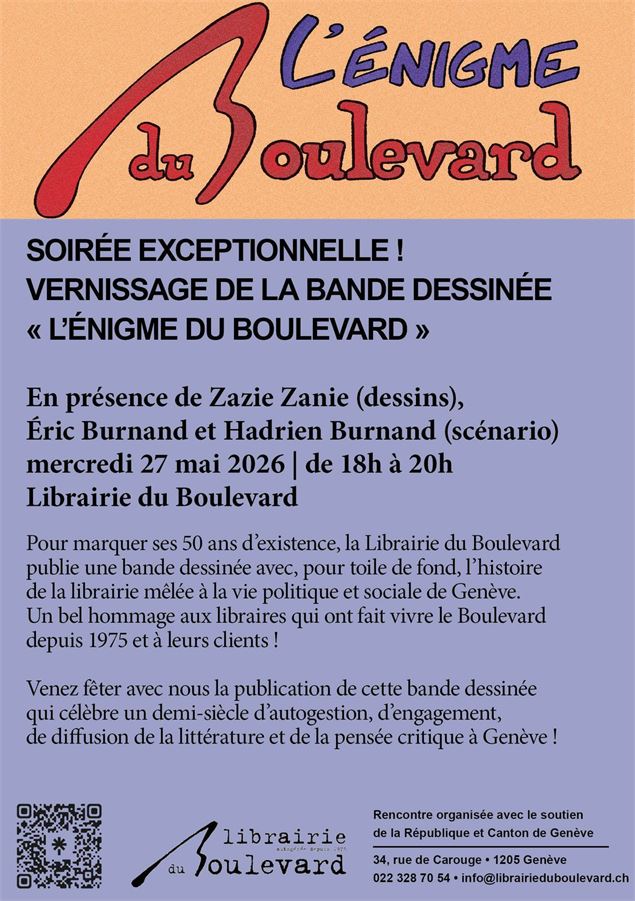 L'énigme du Boulevard - DR