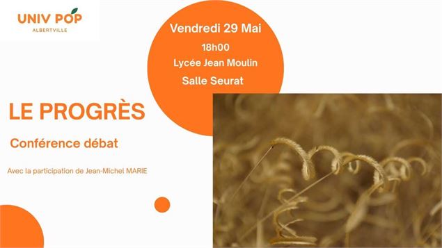 Conférence - débat : Le progès_Albertville
