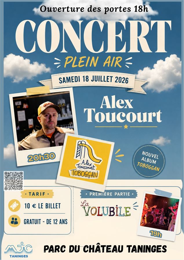 Concert de Alex Toucourt_Taninges - MJC Taninges