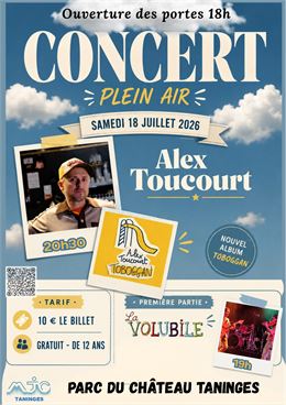 Concert de Alex Toucourt_Taninges - MJC Taninges