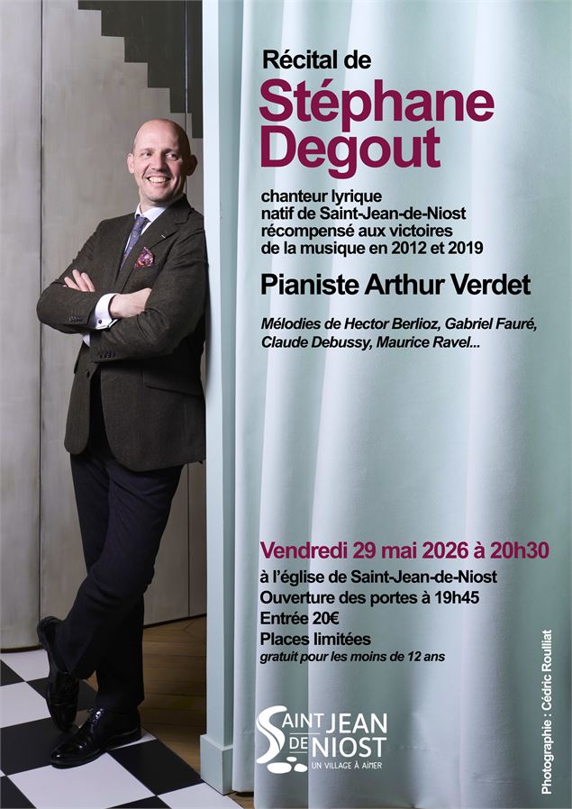 Récital Stéphane Degout - cédric rouillat