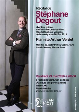 Récital Stéphane Degout - cédric rouillat