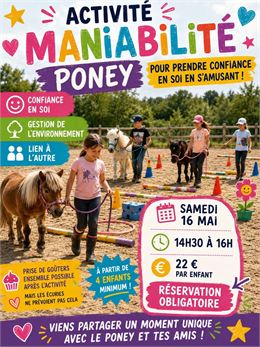 Activité maniabilité poney_Montanges - LES ECURIES AUX FAY