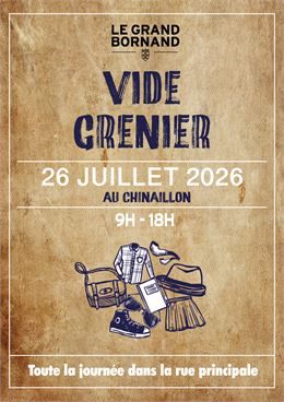 visuel vide grenier - Le Grand-Bornand Tourisme