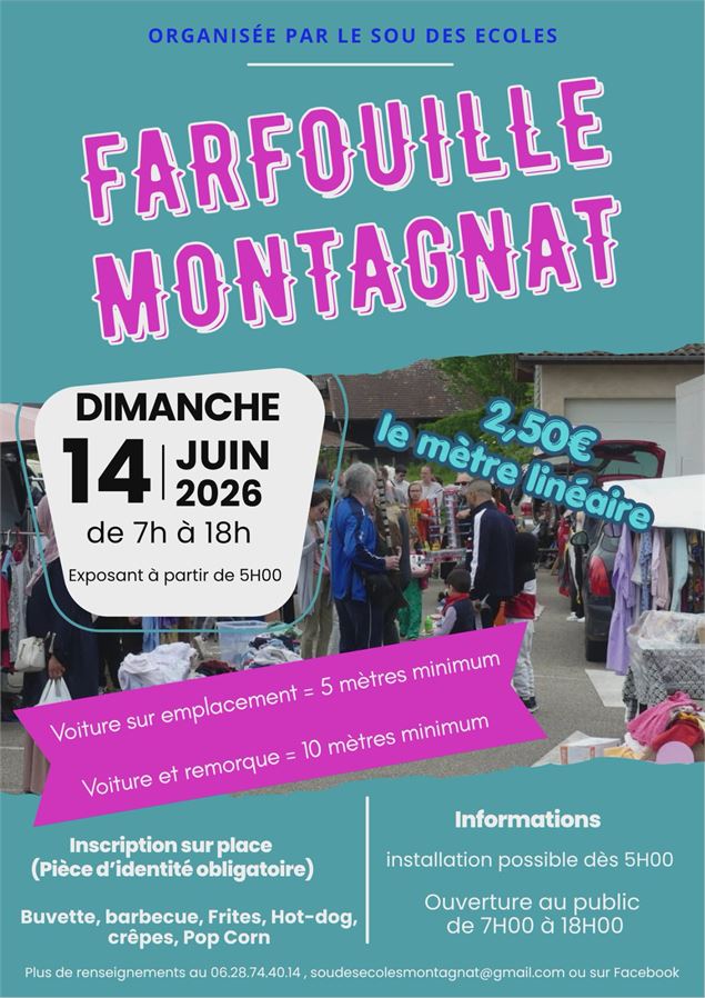 Farfouille du sou des écoles de Montagnat