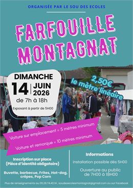 Farfouille du sou des écoles de Montagnat