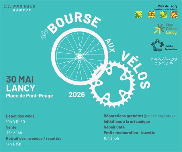 Bourse aux Vélos - PRO VELO Genève