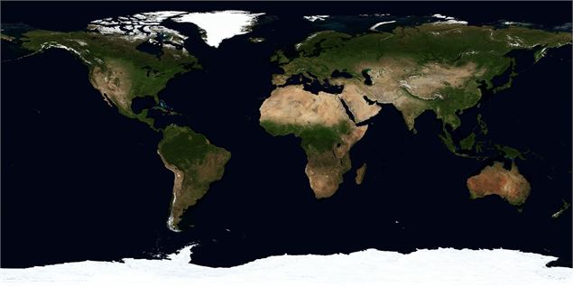 Carte du monde - Image libre - Pixabay