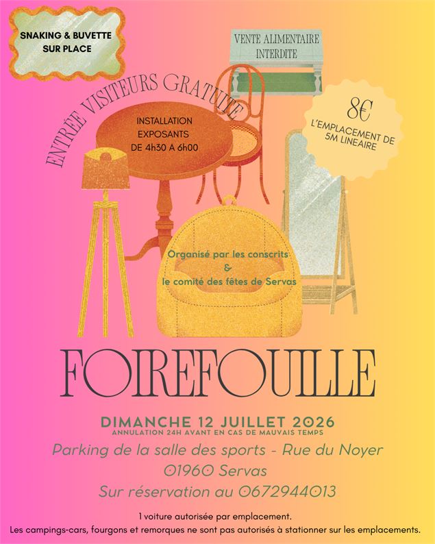 Affiche 2026 - ©Conscrits de Servs