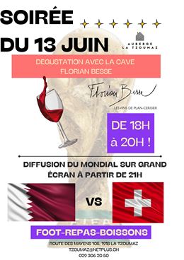Soirée 13 juin - aubergelatzoumaz