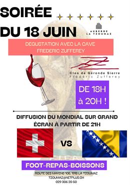 Soirée 18 juin - aubergelatzoumaz