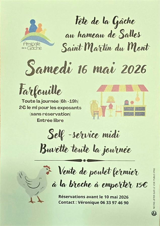 Affiche 2026 - ©Amicale de La Gâche