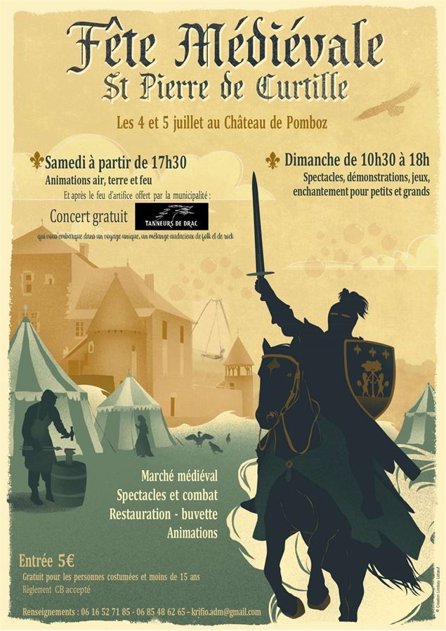 FETE MEDIEVAL DE SAINT PIERRE DE CURTILLE_Saint-Pierre-de-Curtille - FETE MEDIEVAL DE SAINT PIERRE D
