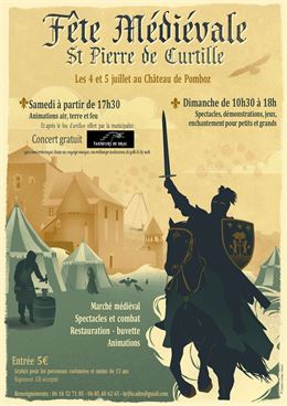 FETE MEDIEVAL DE SAINT PIERRE DE CURTILLE_Saint-Pierre-de-Curtille - FETE MEDIEVAL DE SAINT PIERRE D