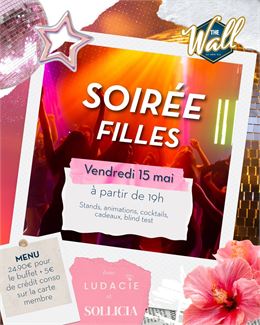 affiche soirée filles - TheWall