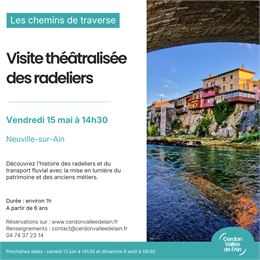 Visite Radeliers - GIP Cerdon Vallée de l'Ain