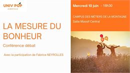 Conférence Débat : La mesure du bonheur_Albertville